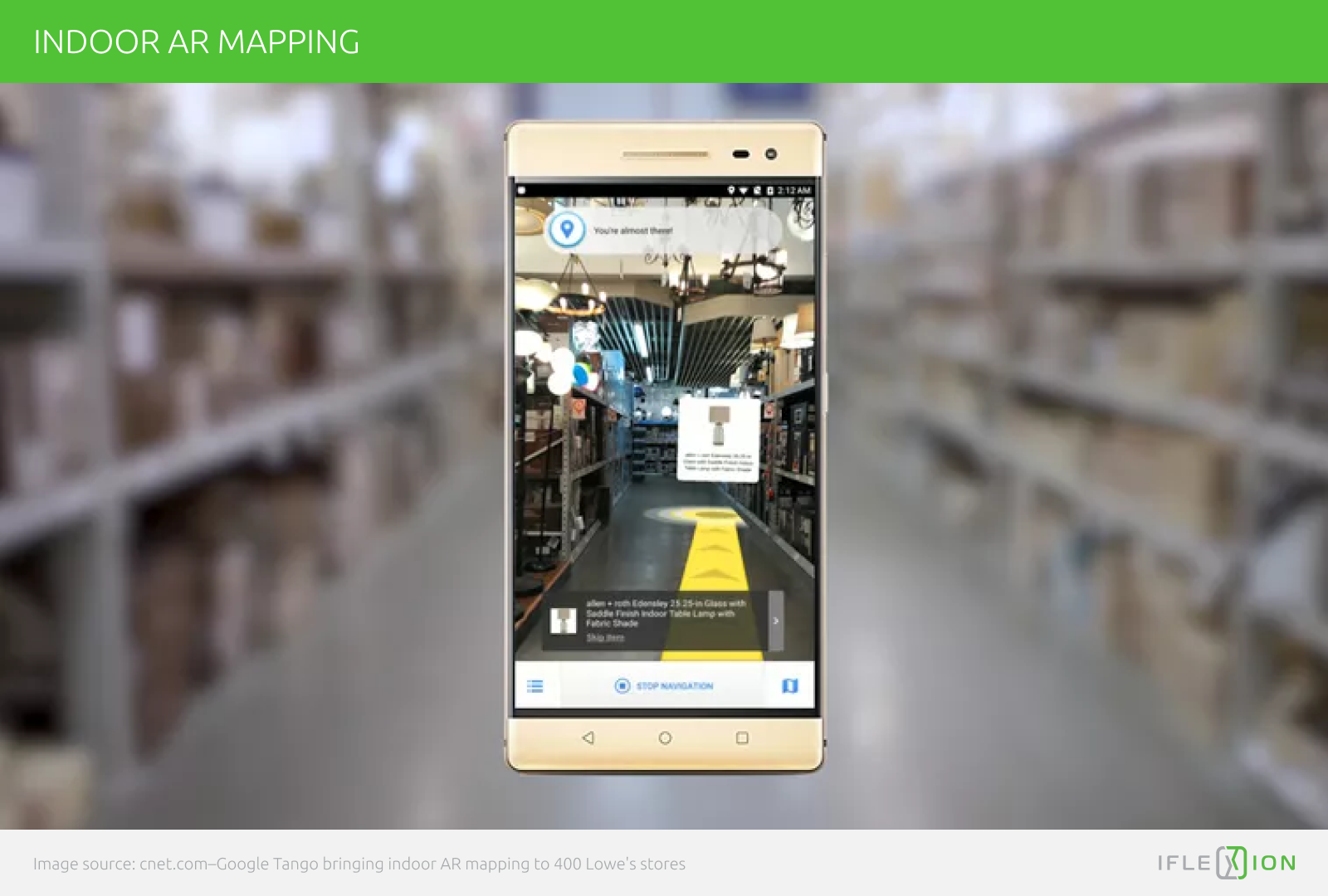  Lowe's in-store AR mapping